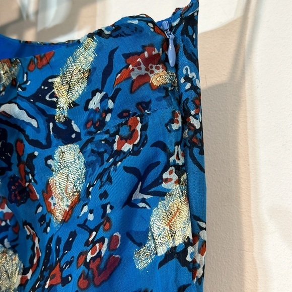 Revolve KARINA GRIMALDI Diana Print Mini In Azul Garden Azfl In Multi small new - Picture 5 of 6